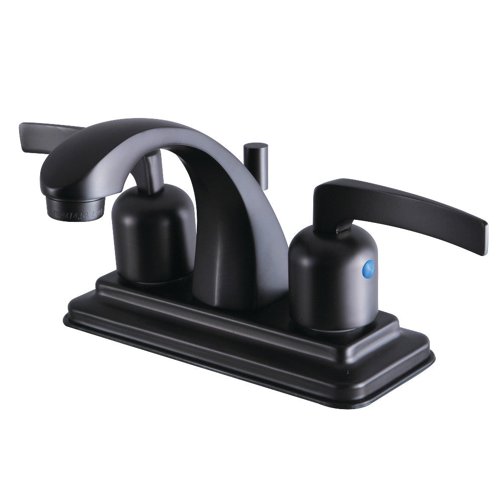 Kingston Brass KB4645EFL 4 in. Centerset Bathroom Faucet, Oil Rubbed Bronze - BNGBath