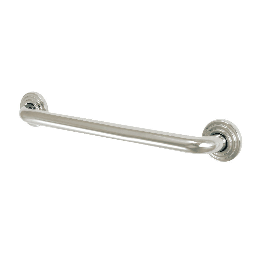 Kingston Brass DR314186 Restoration 18-Inch X 1-1/4-Inch OD Decorative Grab Bar, Polished Nickel - BNGBath