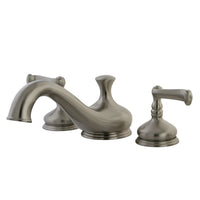 Thumbnail for Kingston Brass KS3338FL Royale Roman Tub Faucet, Brushed Nickel - BNGBath