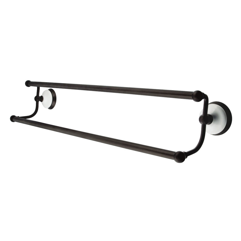 Kingston Brass BA1113ORB Victorian 24-Inch Dual Towel Bar, Oil Rubbed Bronze - BNGBath