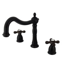 Thumbnail for Kingston Brass KS1345AX Heritage Roman Tub Faucet, Oil Rubbed Bronze - BNGBath