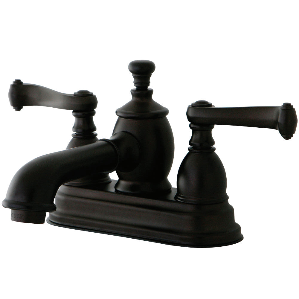 Kingston Brass KS7005FL 4 in. Centerset Bathroom Faucet, Oil Rubbed Bronze - BNGBath