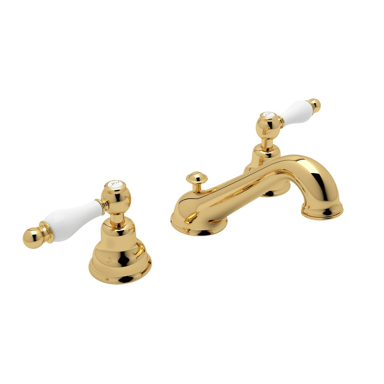 ROHL Arcana C-Spout Widespread Bathroom Faucet - BNGBath