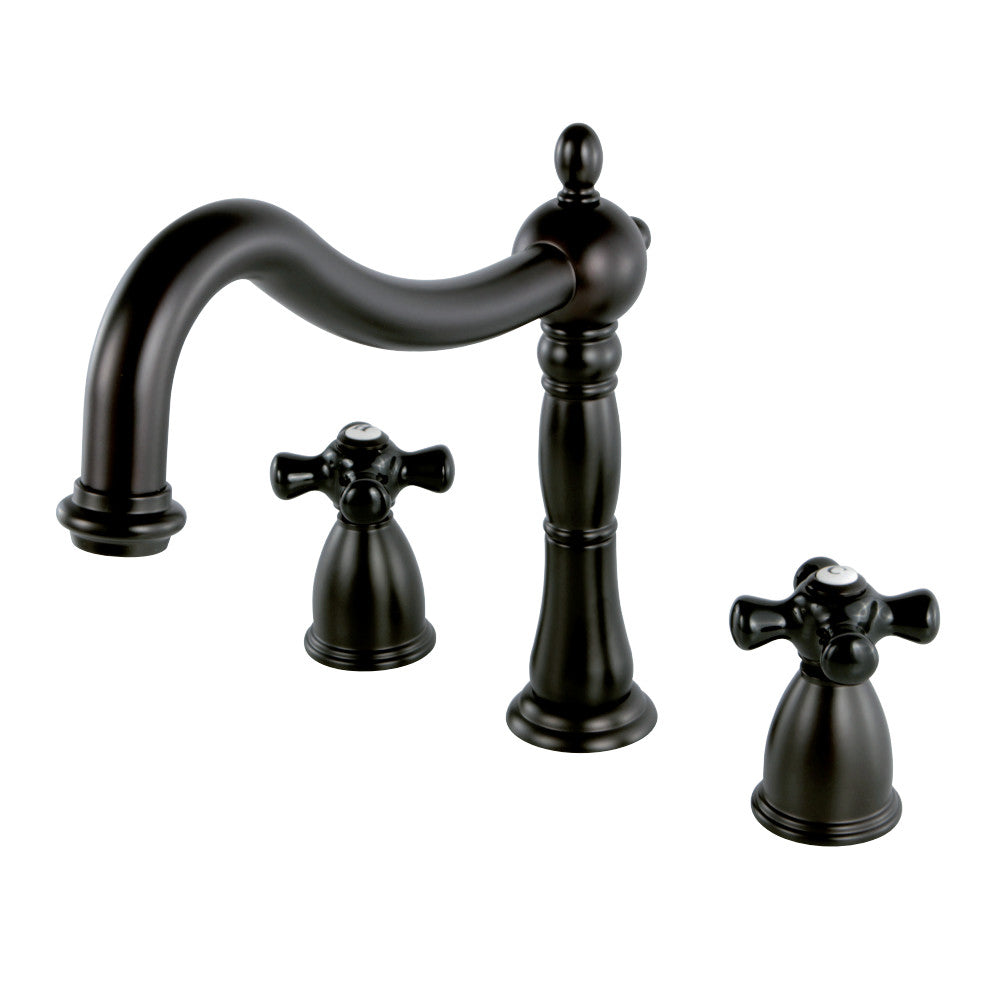 Kingston Brass KS1345PKX Duchess Roman Tub Faucet, Oil Rubbed Bronze - BNGBath