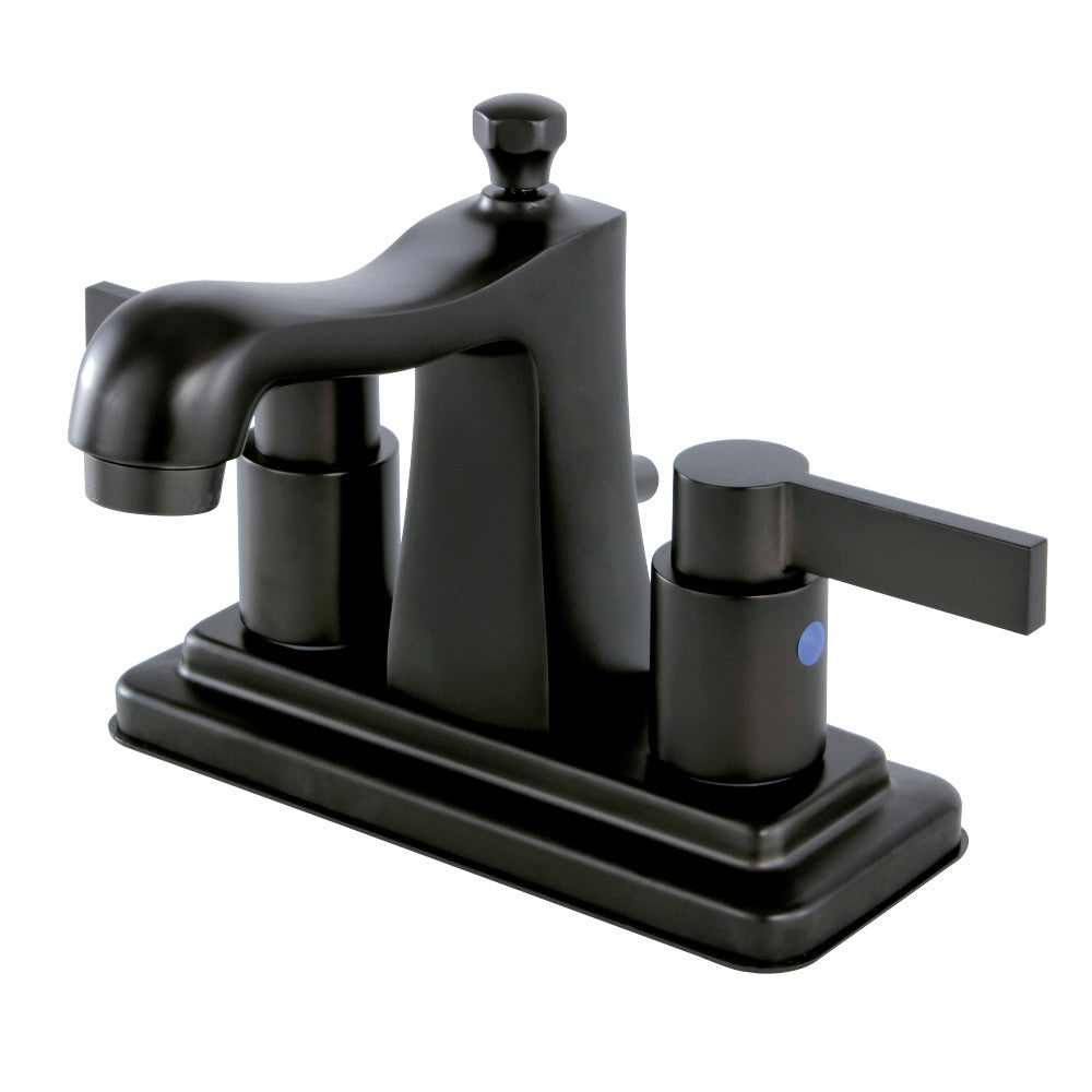 Kingston Brass FB4645NDL 4 in. Centerset Bathroom Faucet, Oil Rubbed Bronze - BNGBath