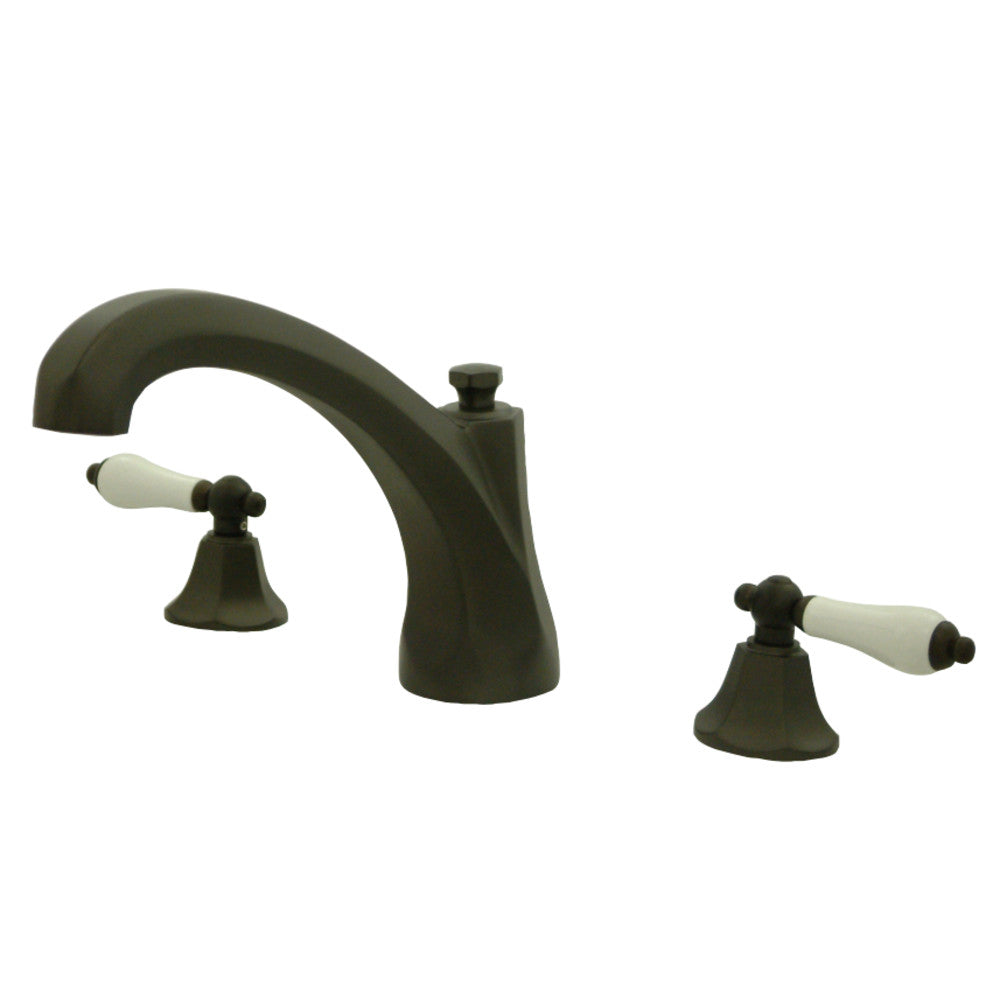 Kingston Brass KS4325PL Metropolitan Roman Tub Faucet, Oil Rubbed Bronze - BNGBath