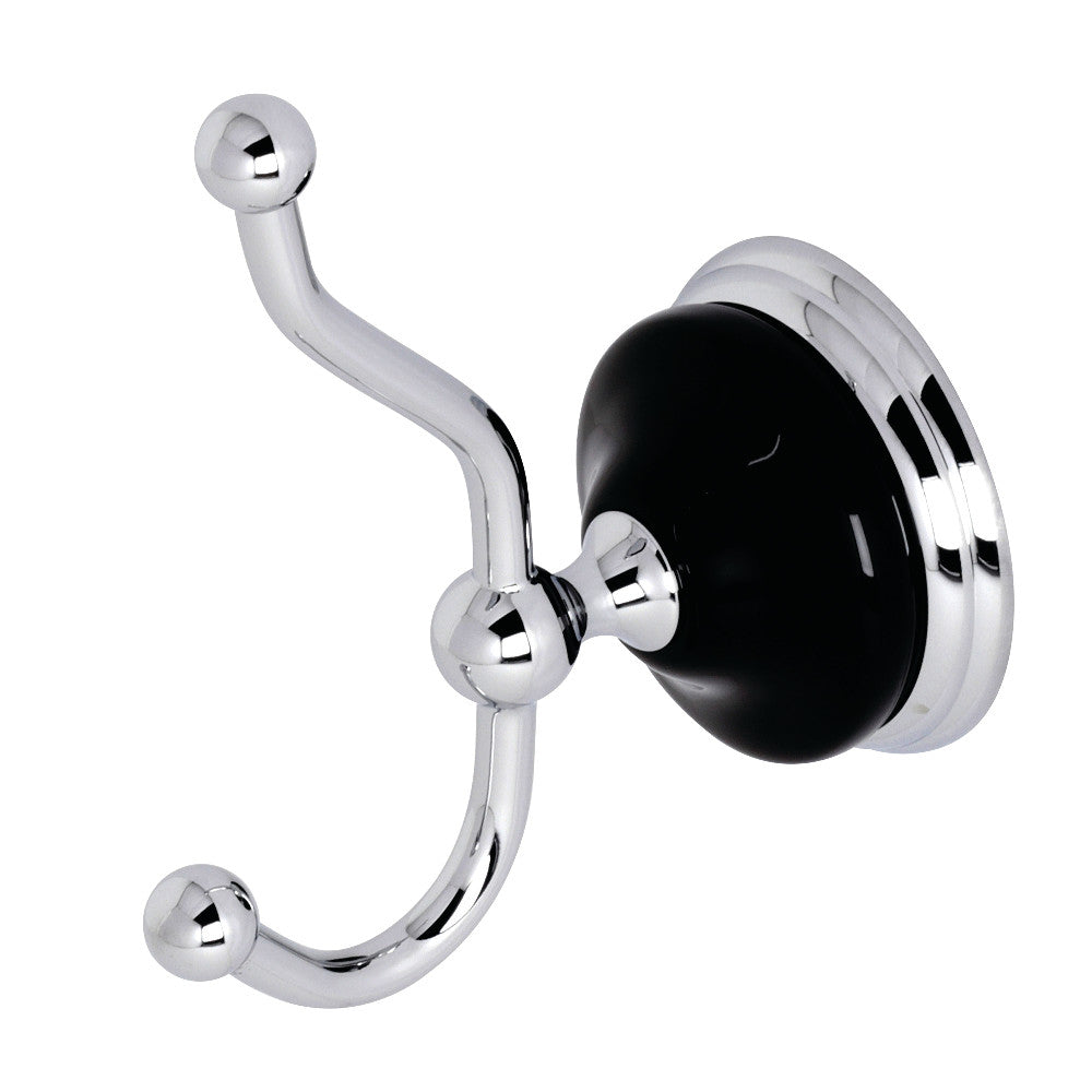 Kingston Brass BA9117C Water Onyx Robe Hook, Polished Chrome - BNGBath