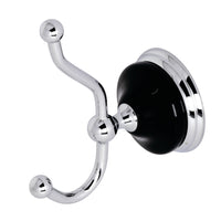 Thumbnail for Kingston Brass BA9117C Water Onyx Robe Hook, Polished Chrome - BNGBath