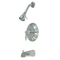 Thumbnail for Kingston Brass KB2631KL Tub & Shower Faucet, Polished Chrome - BNGBath