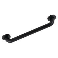 Thumbnail for Kingston Brass GDR814160 Silver Sage 16-Inch X 1-1/4-Inch OD ADA Grab Bar, Matte Black - BNGBath