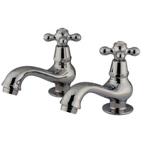 Thumbnail for Kingston Brass KS1101AX Heritage Basin Tap Faucet, Polished Chrome - BNGBath