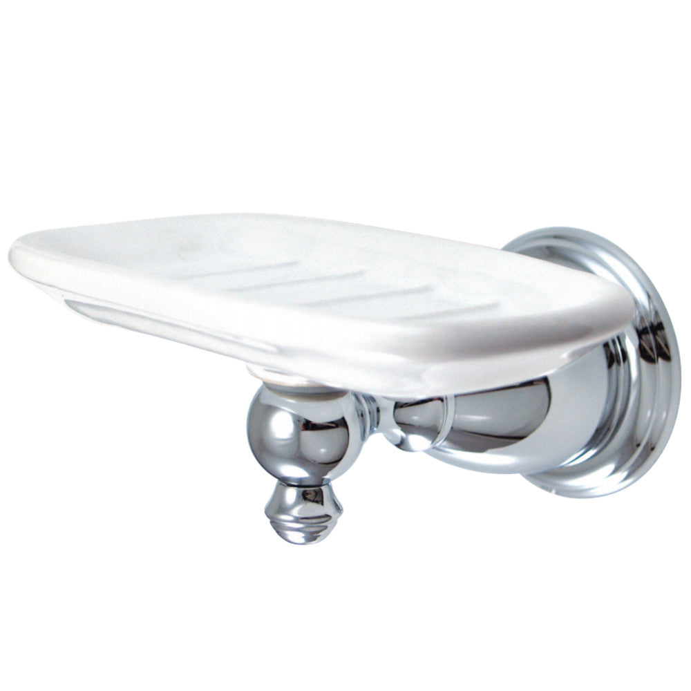 Kingston Brass BA7975C English Vintage Wall-Mount Soap Dish, Polished Chrome - BNGBath