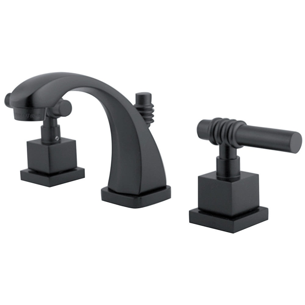 Kingston Brass KS4945QL Milano Widespread Bathroom Faucet, Oil Rubbed Bronze - BNGBath