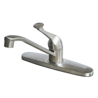 Thumbnail for Kingston Brass GKB571SN Chatham Single-Handle Centerset Kitchen Faucet, Brushed Nickel - BNGBath