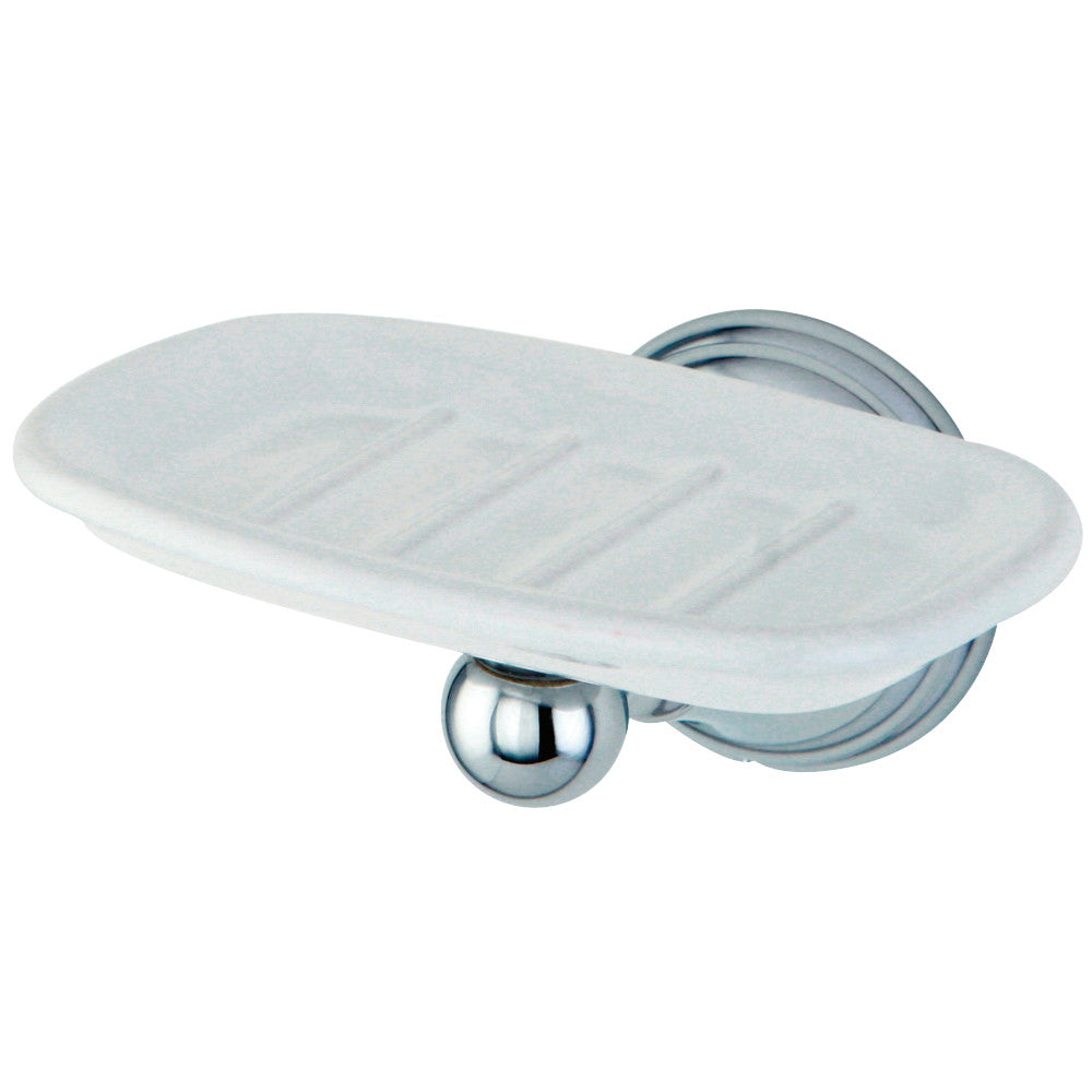 Kingston Brass BA2975C Governor Wall-Mount Soap Dish, Polished Chrome - BNGBath