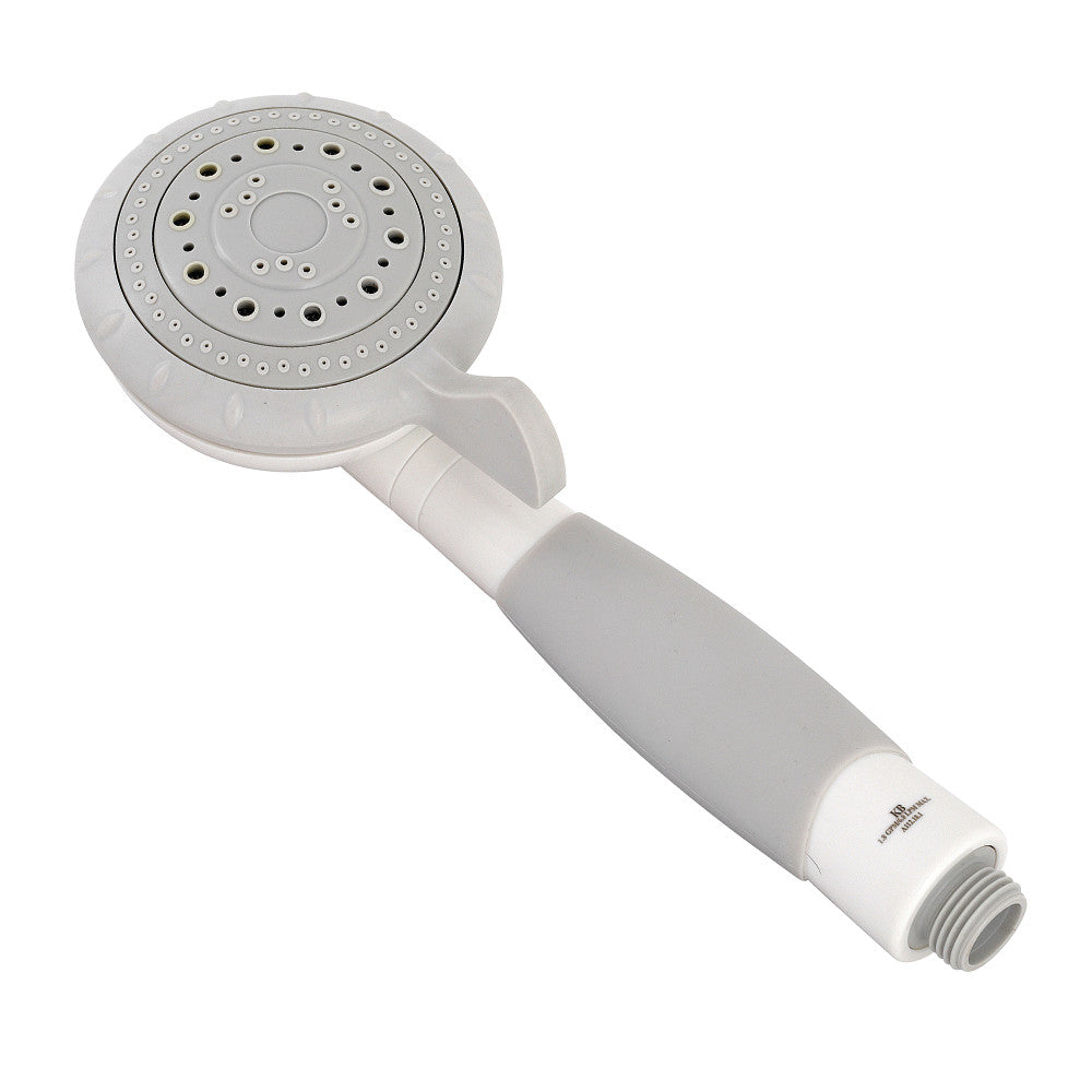 Kingston Brass K411AW Kaiser 4-Function Hand Shower, White/Grey - BNGBath