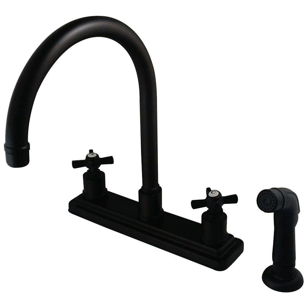 Kingston Brass KS8795ZX Millennium Centerset Kitchen Faucet, Oil Rubbed Bronze - BNGBath