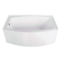 Thumbnail for Aqua Eden VTDR603022L Inflection Alcove Bathtub  (L)60