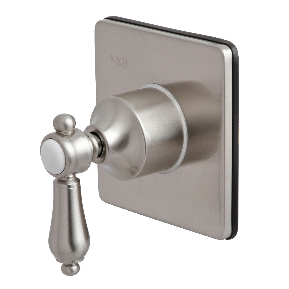 Kingston Brass KS3048BAL Heirloom 3-Way Diverter Valve with Trim Kit, Brushed Nickel - BNGBath