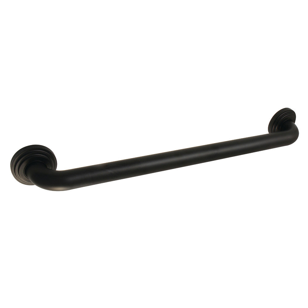 Kingston Brass DR214240 Milano 24-Inch X 1-1/4-Inch OD Grab Bar, Matte Black - BNGBath