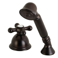 Thumbnail for Kingston Brass KSK3355AXTR Transfer Valve Set for Roman Tub Faucet, Oil Rubbed Bronze - BNGBath