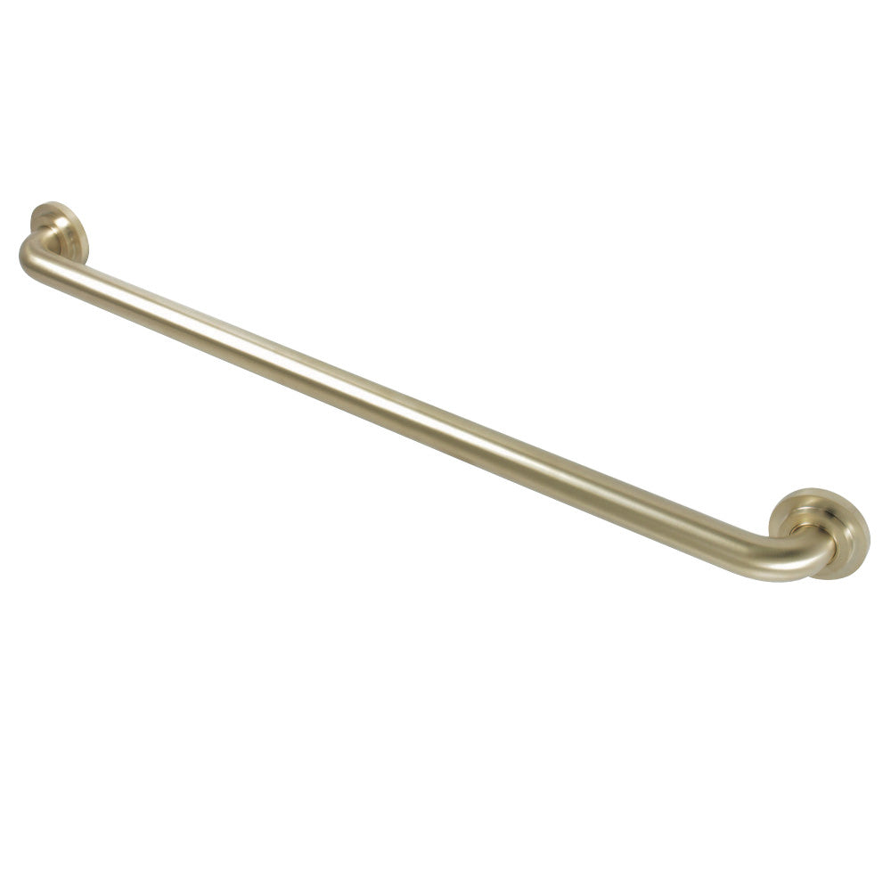 Kingston Brass DR414307 Manhattan 30" Grab Bar, 1-1/4" Diameter, Brushed Brass - BNGBath