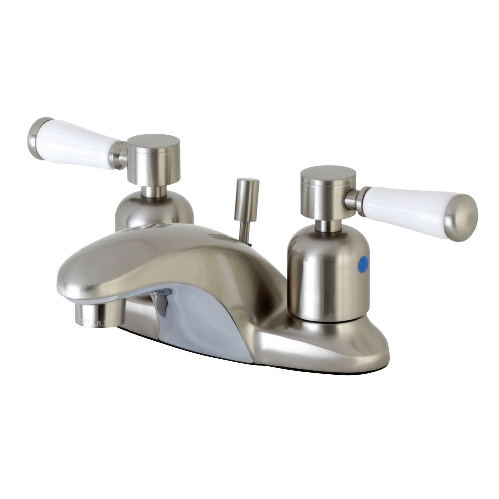 Kingston Brass FB8628DPL 4 in. Centerset Bathroom Faucet, Brushed Nickel - BNGBath