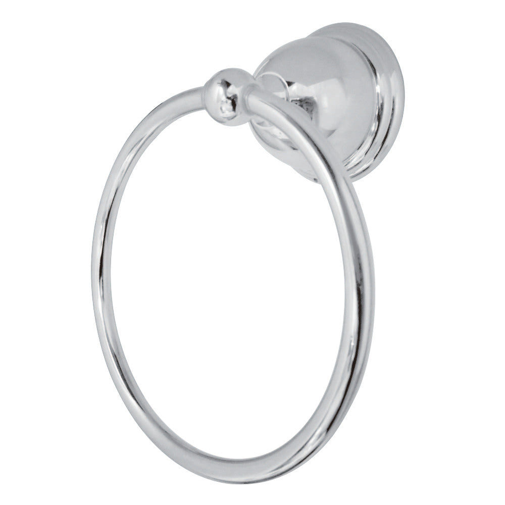 Kingston Brass BA3964C Restoration 6" Towel Ring, Polished Chrome - BNGBath