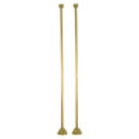 Thumbnail for Kingston Brass CC482 Straight Bath Supply, Polished Brass - BNGBath