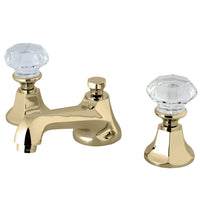 Thumbnail for Kingston Brass KS4462WCL 8 in. Widespread Bathroom Faucet, Polished Brass - BNGBath