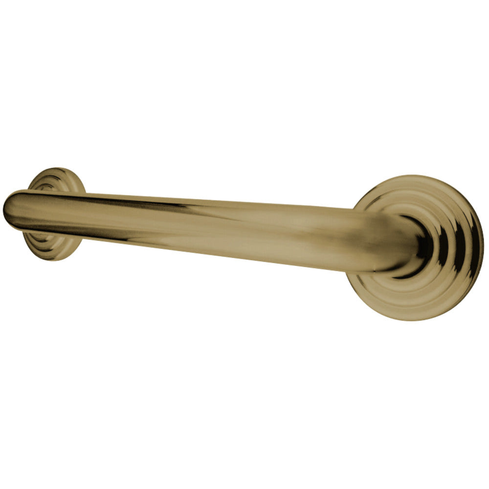 Kingston Brass DR314182 Restoration 18-Inch X 1-1/4-Inch OD Decorative Grab Bar, Polished Brass - BNGBath