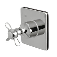 Thumbnail for Kingston Brass KS3041BEX 3-Way Diverter Valve with Trim Kit, Polished Chrome - BNGBath