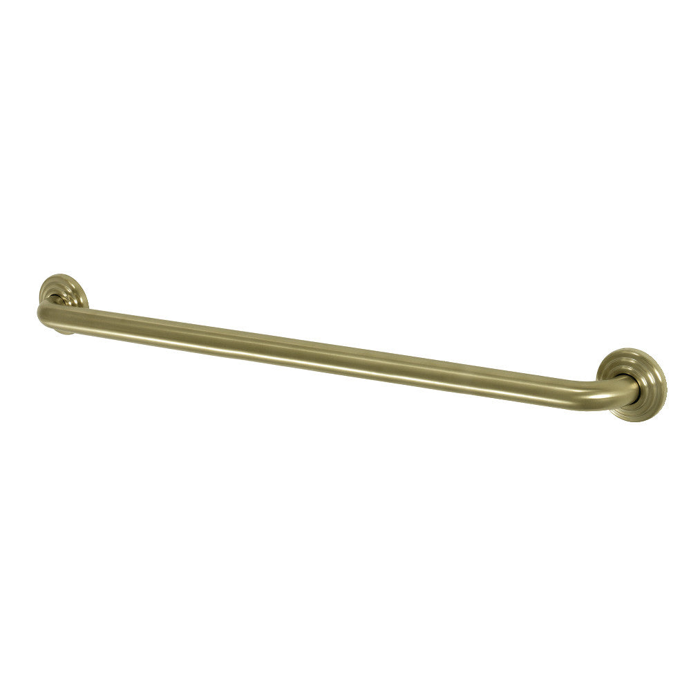 Kingston Brass DR314307 Restoration 30" Grab Bar, 1-1/4" Diameter, Brushed Brass - BNGBath