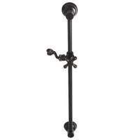 Thumbnail for Kingston Brass KSX3520SG Made To Match 24-Inch Shower Slide Bar, Matte Black - BNGBath