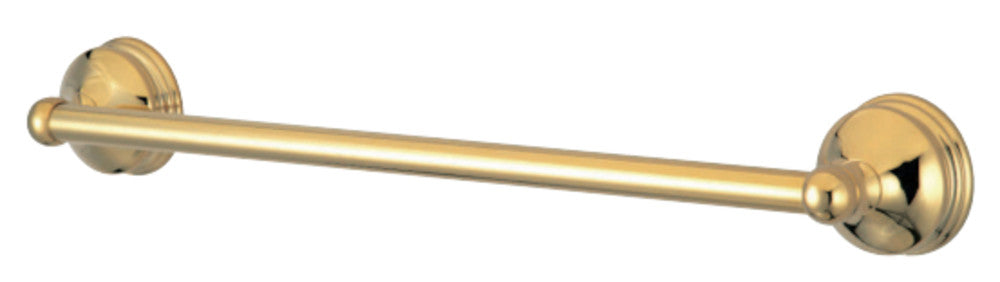 Kingston Brass BA1162PB Vintage 18" Towel Bar, Polished Brass - BNGBath