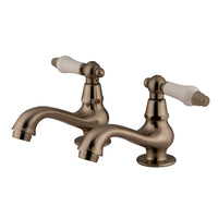 Thumbnail for Kingston Brass KS1108PL Heritage Basin Tap Faucet, Brushed Nickel - BNGBath