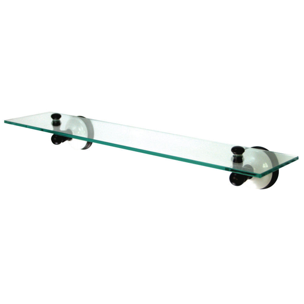 Kingston Brass BA1119ORB Victorian Cosmetic Glass Shelf, Oil Rubbed Bronze - BNGBath