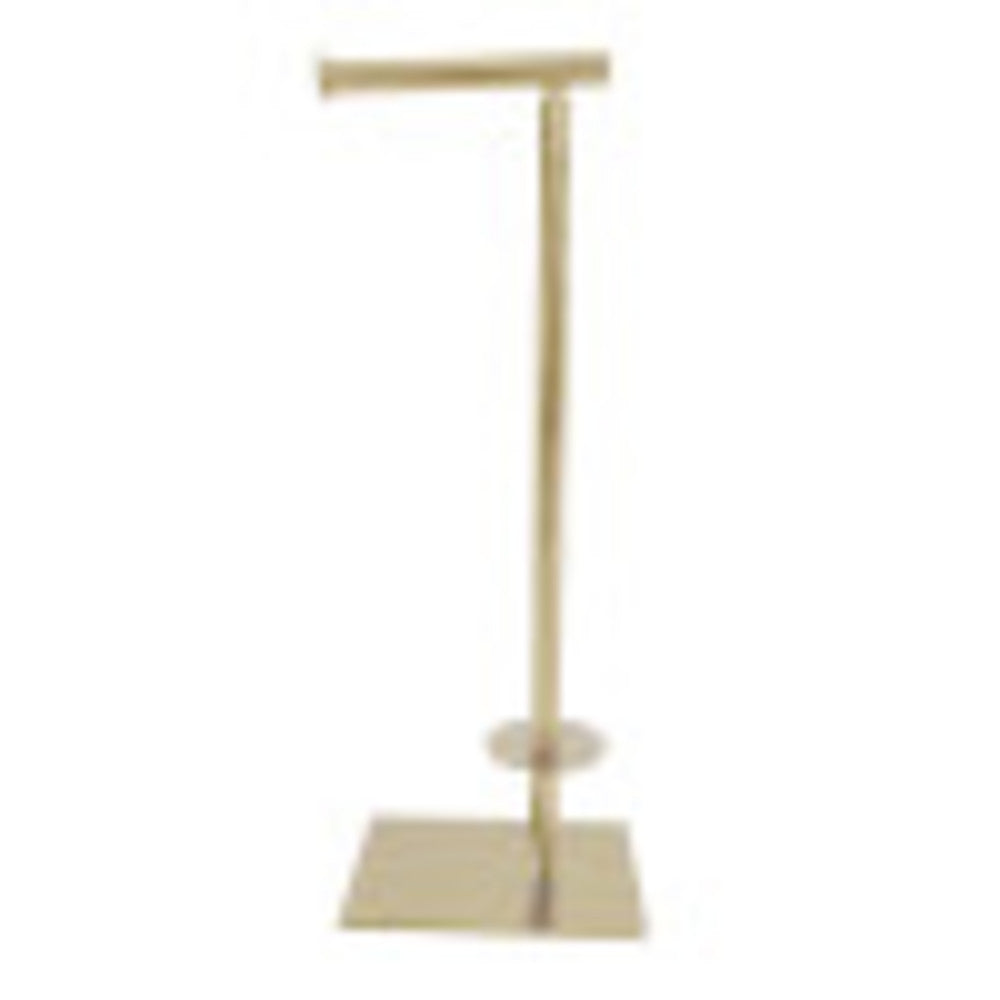 Kingston Brass CC8002 Claremont Freestanding Toilet Paper Holder, Polished Brass - BNGBath