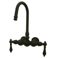 Thumbnail for Kingston Brass CC1T5 Vintage 3-3/8-Inch Wall Mount Tub Faucet, Oil Rubbed Bronze - BNGBath