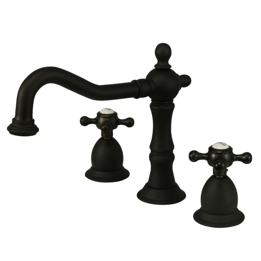 Kingston Brass KS1975BX 8 in. Widespread Bathroom Faucet, Oil Rubbed Bronze - BNGBath