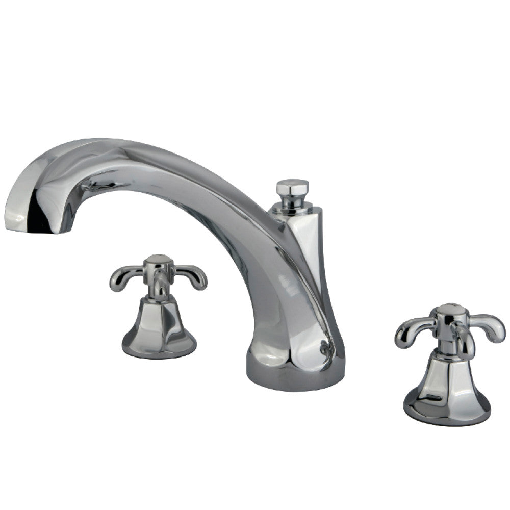 Kingston Brass KS4321TX Vintage Roman Tub Faucet, Polished Chrome - BNGBath