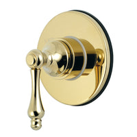 Thumbnail for Kingston Brass KS3032AL 3-Way Diverter Valve with Trim Kit, Polished Brass - BNGBath