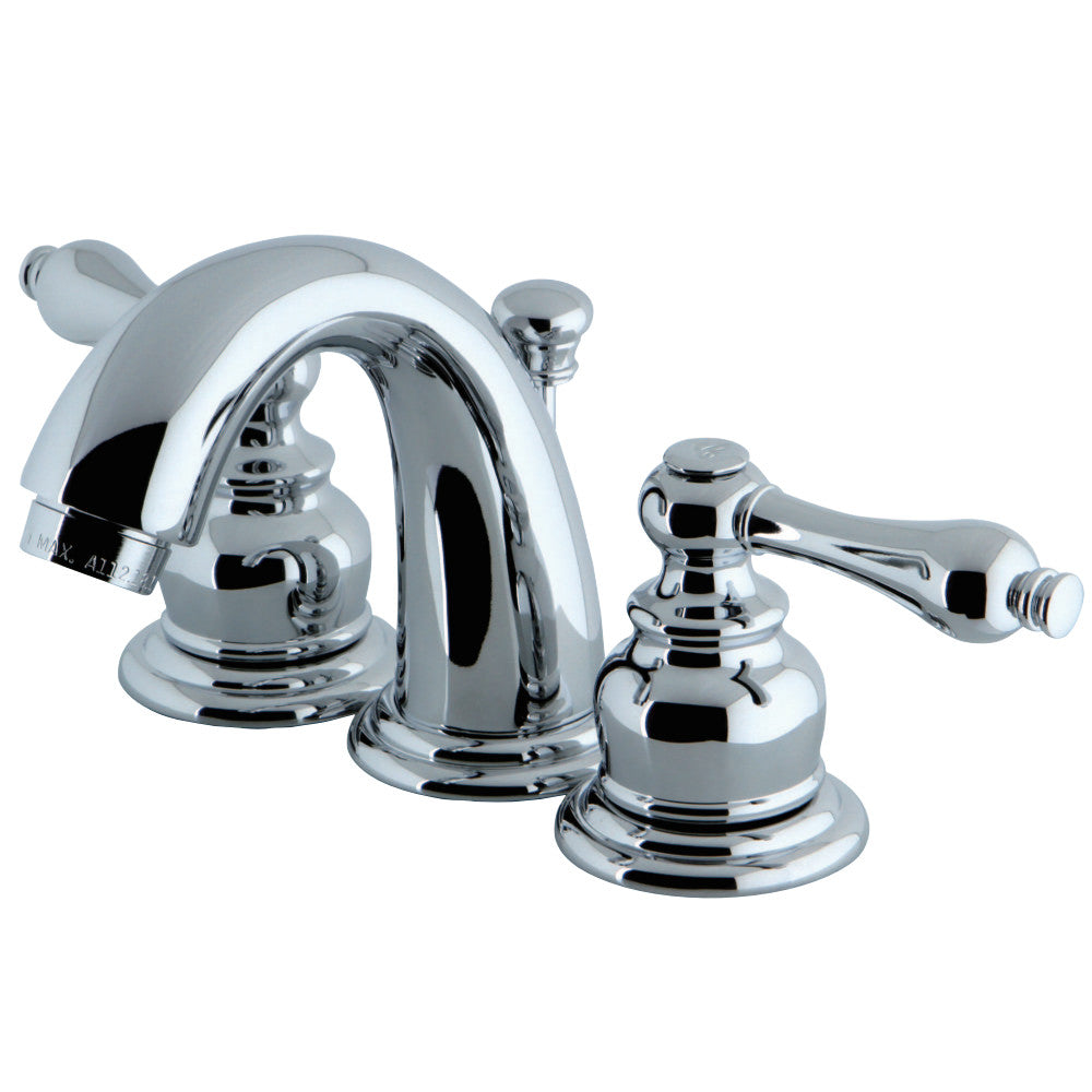 Kingston Brass KB911AL English Country Widespread Bathroom Faucet, Polished Chrome - BNGBath