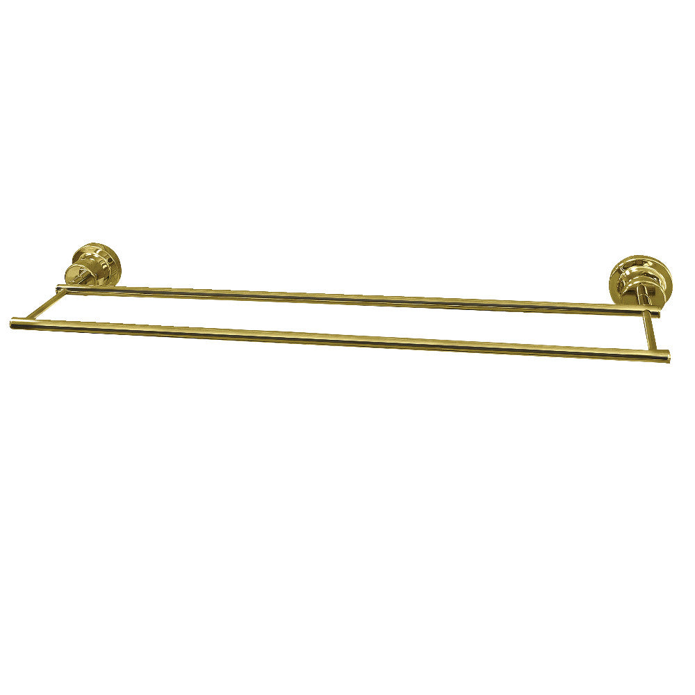 Kingston Brass BAH821330PB Concord 30-Inch Double Towel Bar, Polished Brass - BNGBath