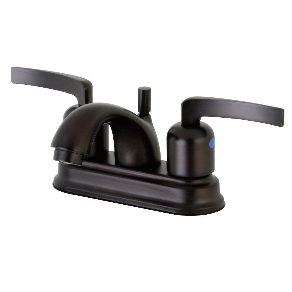 Kingston Brass FB2605EFL 4 in. Centerset Bathroom Faucet, Oil Rubbed Bronze - BNGBath