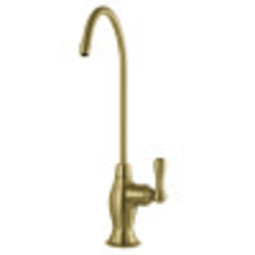 Kingston Brass KSAG3197AL Restoration Reverse Osmosis System Filtration Water Air Gap Faucet, Brushed Brass - BNGBath