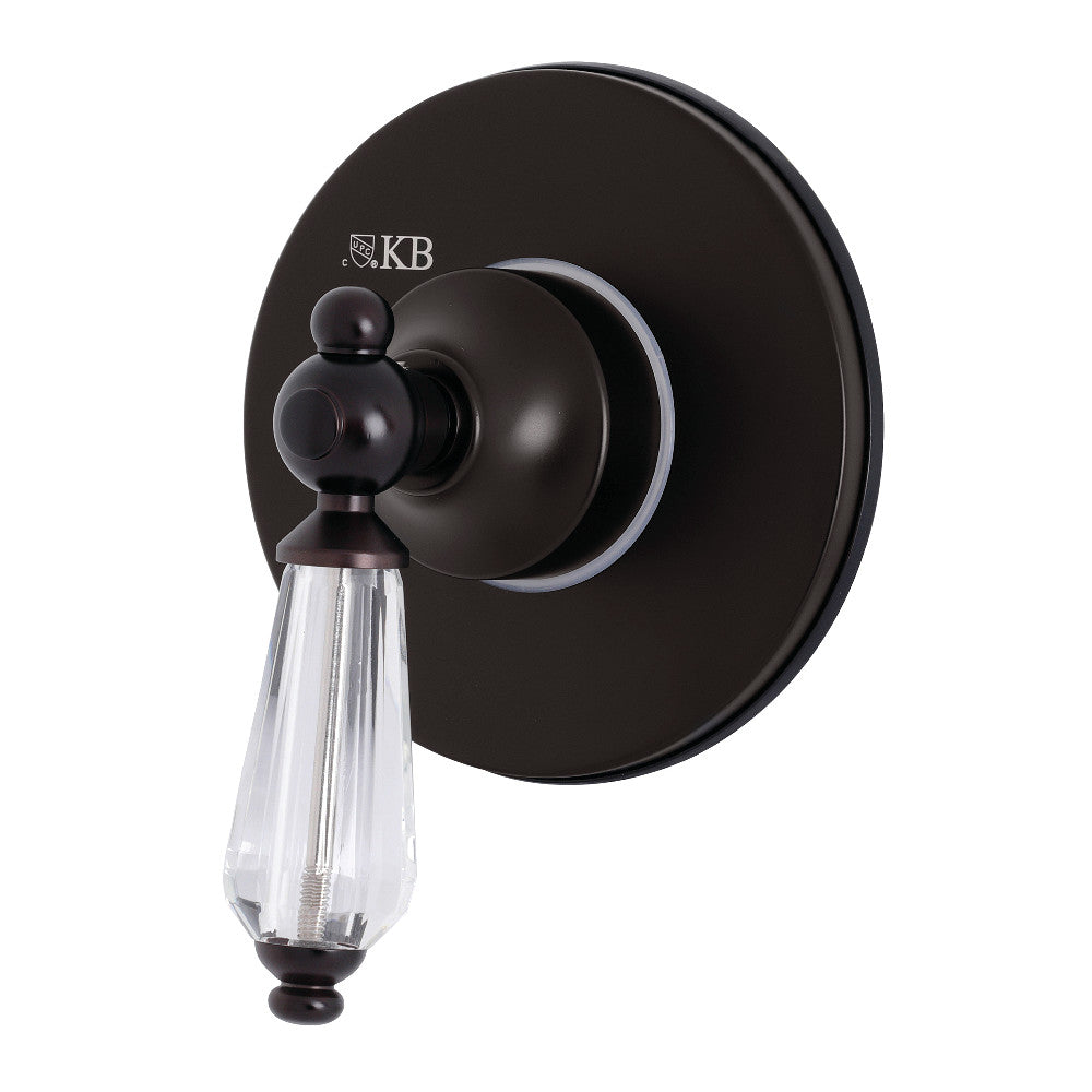 Kingston Brass KS3035WLL 3-Way Diverter Valve with Trim Kit, Oil Rubbed Bronze - BNGBath