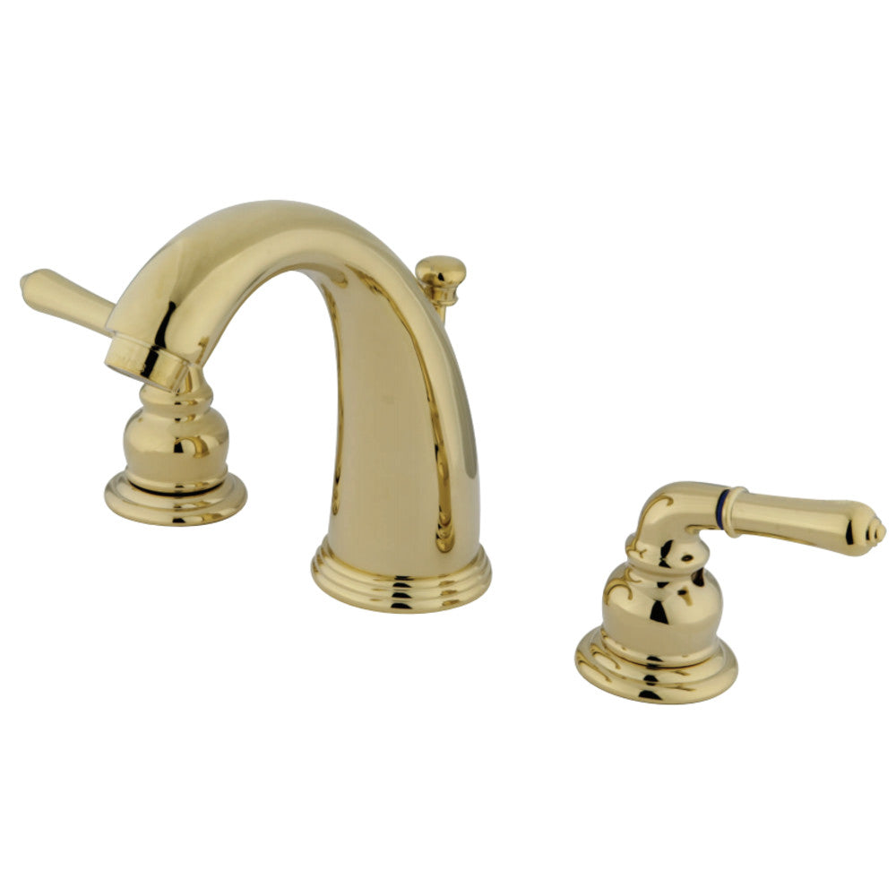 Kingston Brass KB982 Widespread Bathroom Faucet, Polished Brass - BNGBath