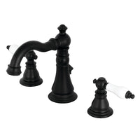 Thumbnail for Fauceture FSC1970APL American Patriot Widespread Bathroom Faucet, Matte Black - BNGBath