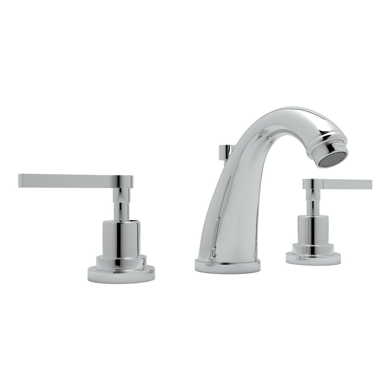 ROHL Lombardia C-Spout Widespread Bathroom Faucet - BNGBath